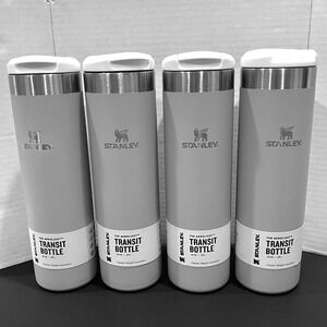 Stanley AeroLight ( 4 ) Transit Bottle 20oz Ash Gray Insulated Water Bottle NEW